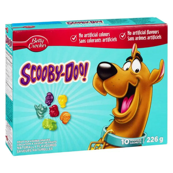 Fruit Snacks Scooby Doo 226g Betty Crocker - Butikkom