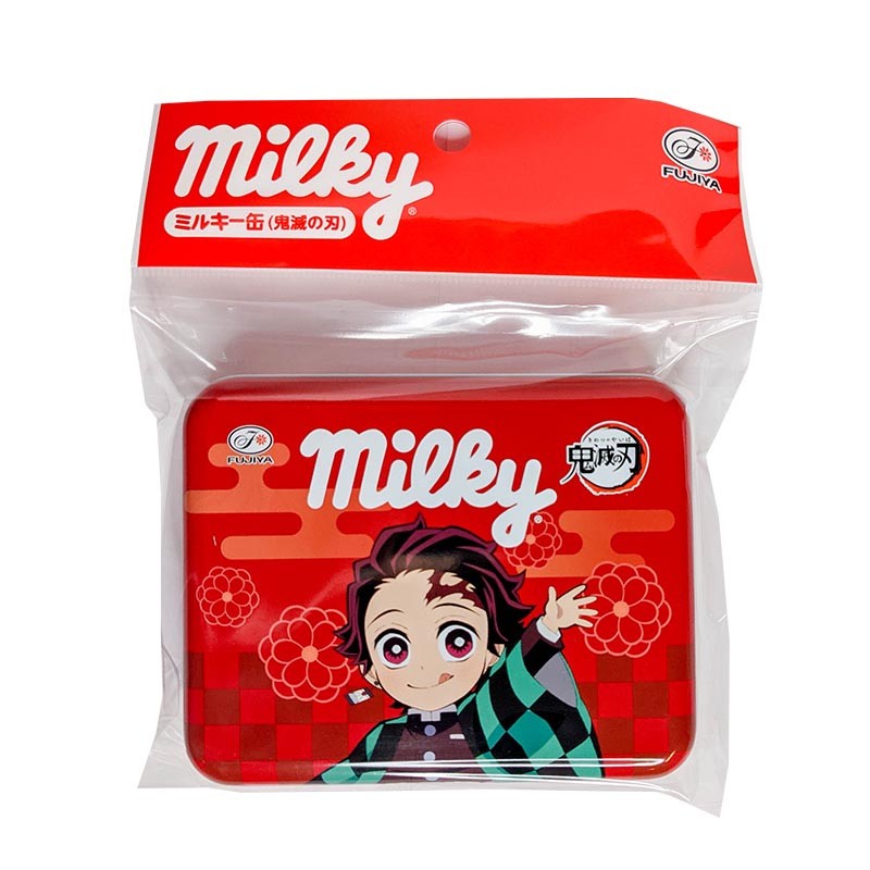 Fujiya Milky Mjölkpastiller Demon Slayer Fujiya - Butikkom