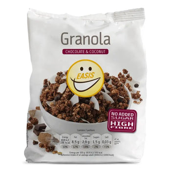 Granola Choklad & Kokos sockerfri 350g EASIS - Butikkom
