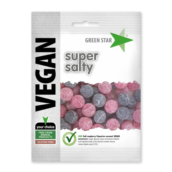 Green Star Vegan Super Salty 100g Butikkom - Butikkom