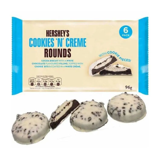 Hershey's Cookies 'n Creme Rounds 96g Hershey's - Butikkom