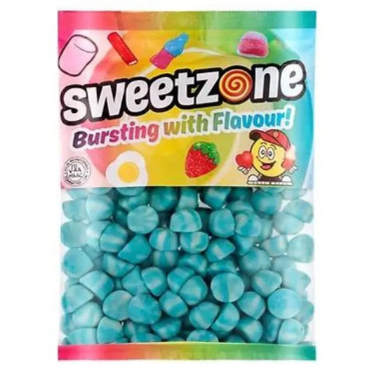 Jelly Blue Twist Kisses 1kg Sweetzone - Butikkom