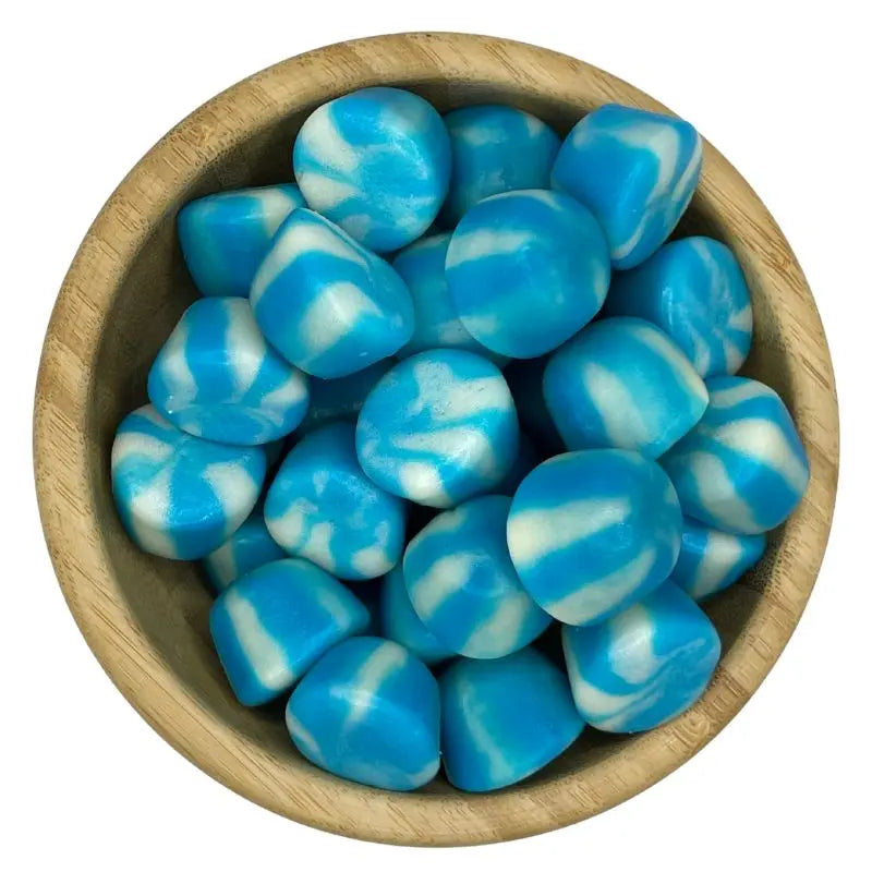 Jelly Blue Twist Kisses Sweetzone - Butikkom