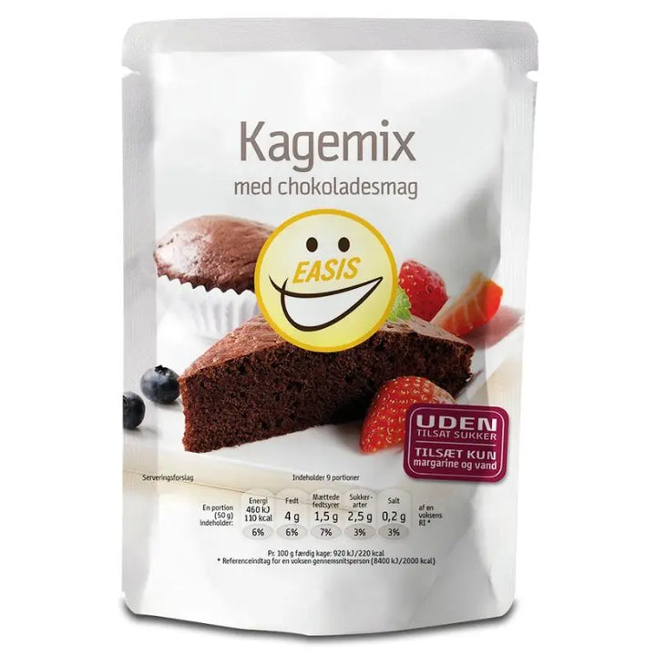 Kakmix & Chokladsmak sockerfri 300g EASIS - Butikkom
