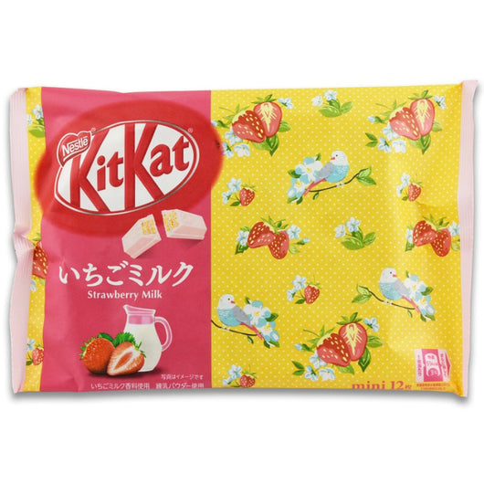 KitKat Strawberry Milk 127,6g Nestlé - Butikkom