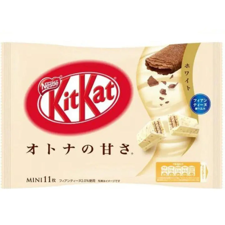 KitKat Vit Choklad & Kexbitar 116g Nestlé - Butikkom