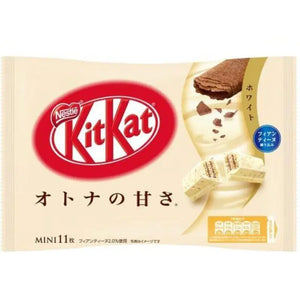 KitKat Vit Choklad & Kexbitar 116g