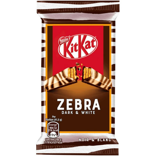 KitKat Zebra 41.5g Nestlé - Butikkom