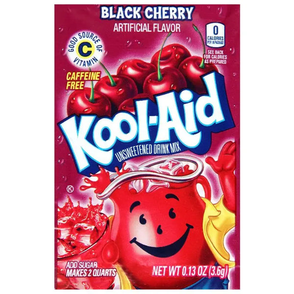 Kool-Aid Black Cherry 3,6g Kool-Aid - Butikkom