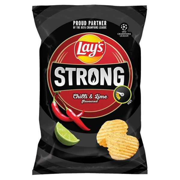 Lay's STRONG Chilli & Lime 130g Lay's - Butikkom