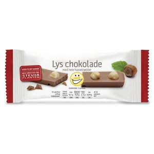 Ljus choklad & Nötter 24g
