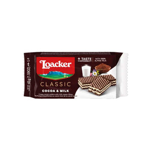 Loacker Cacao & Milk 45g