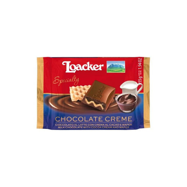 Loacker Chocolate Creme 55g Loacker - Butikkom