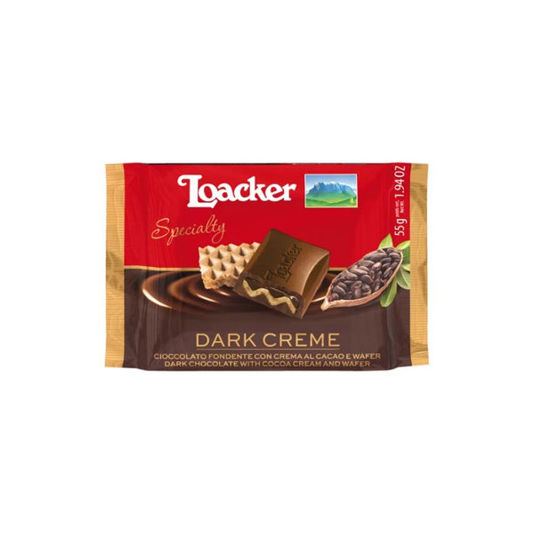 Loacker Chocolate Dark Noir 55g Loacker - Butikkom
