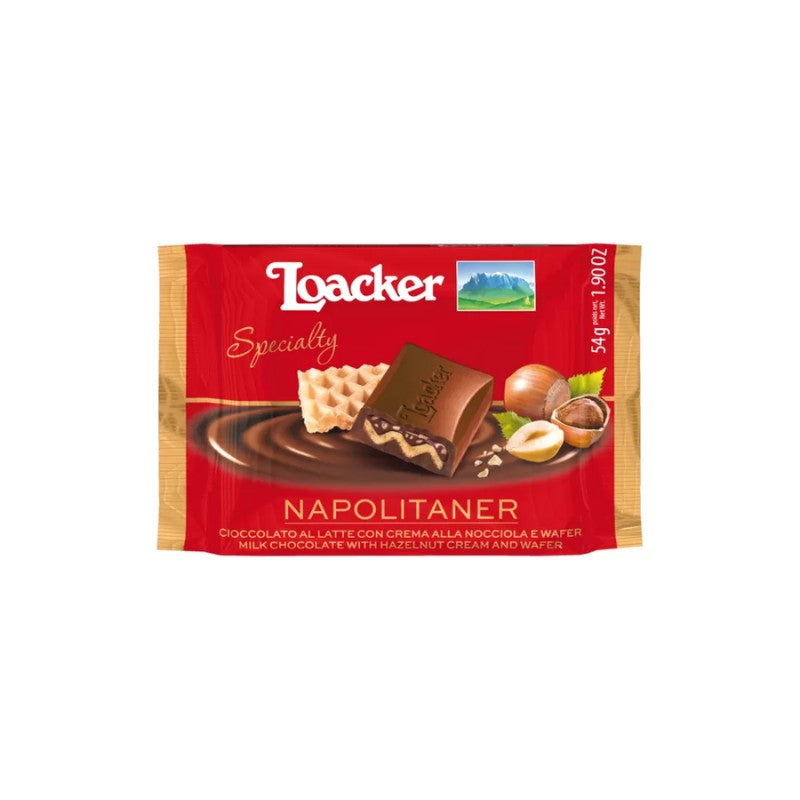 Loacker Chocolate Napolitaner 55g Loacker - Butikkom