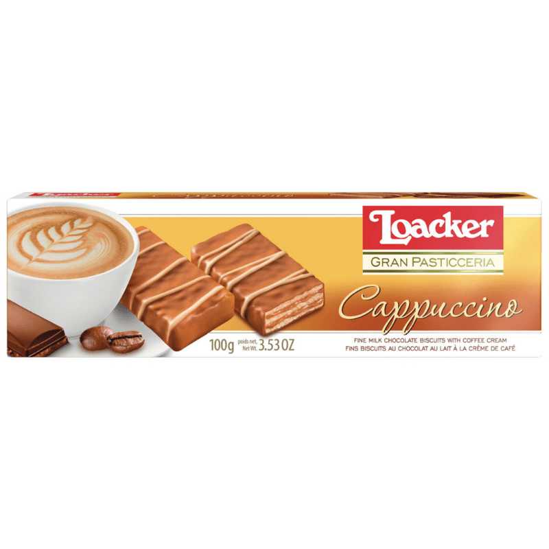 Loacker Gran Pasticceria Cappuccino 100g Loacker - Butikkom