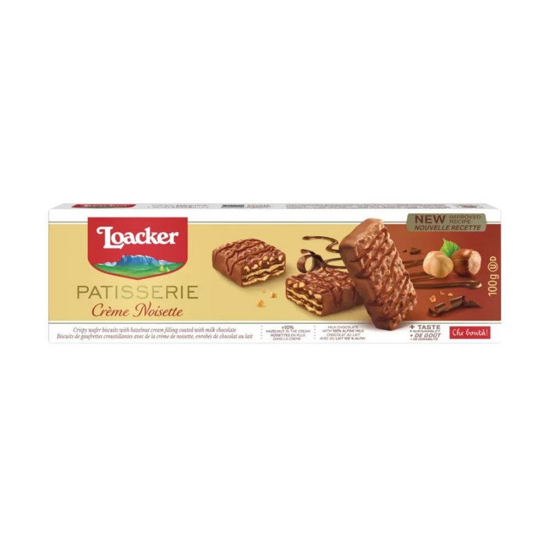 Loacker Patisserie Créme Noisette 100g Loacker - Butikkom