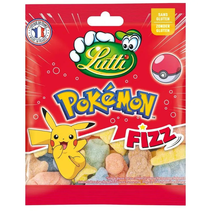 Lutti Pokémon Fizz 100g Lutti - Butikkom