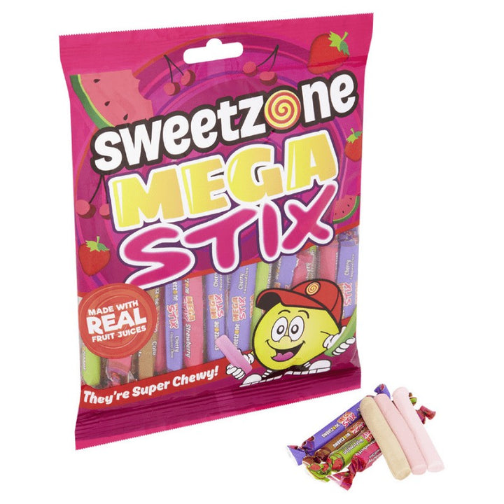 Mega Stix 200g Sweetzone - Butikkom