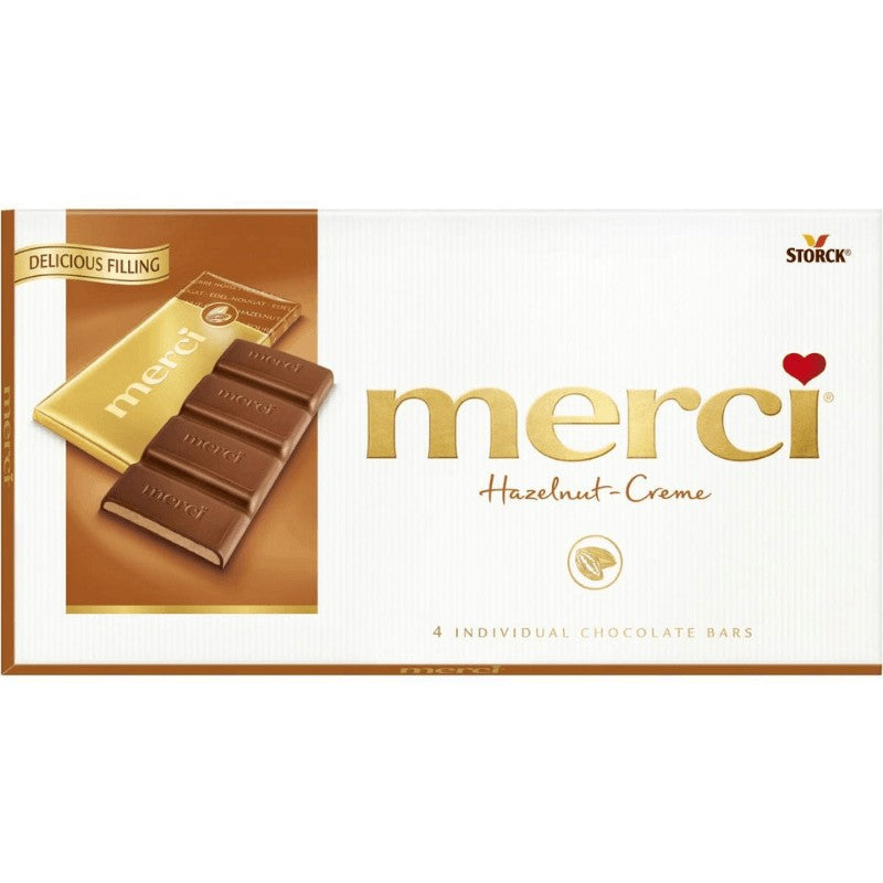 Merci Nougat Choklad Kaka, 100g Merci - Butikkom