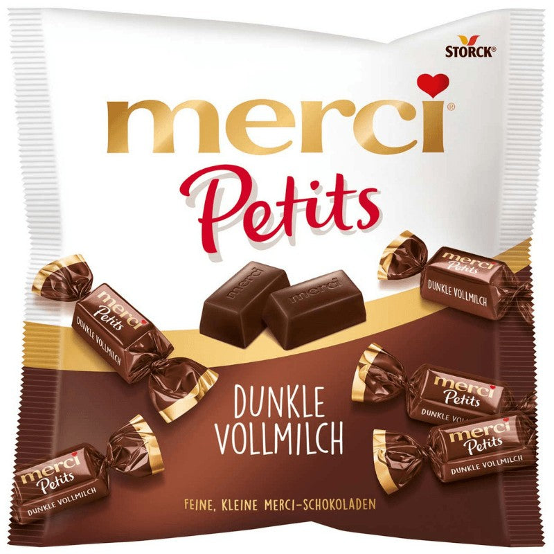 Merci Petits Mörk & Helmjölk, 125g Merci - Butikkom