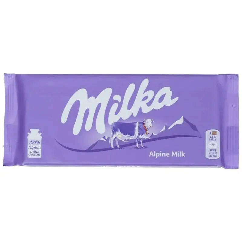 Milka Alpine Milk 100g Milka - Butikkom