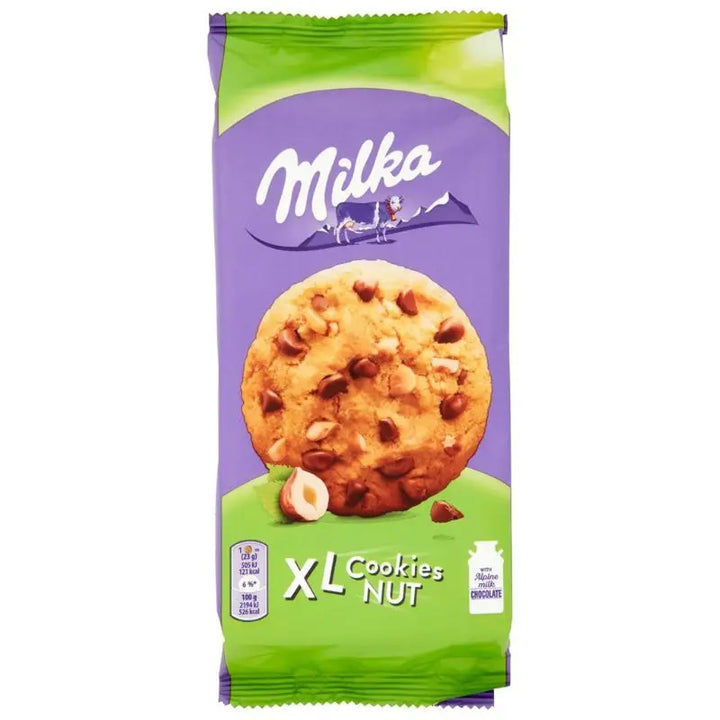 Milka XL Cookies Nut 184g Milka - Butikkom