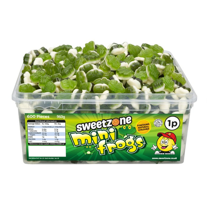 Mini Frogs 900g Sweetzone - Butikkom