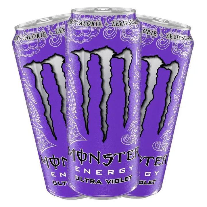 Monster Energy Ultra Violet 3st x 500ml Monster - Butikkom