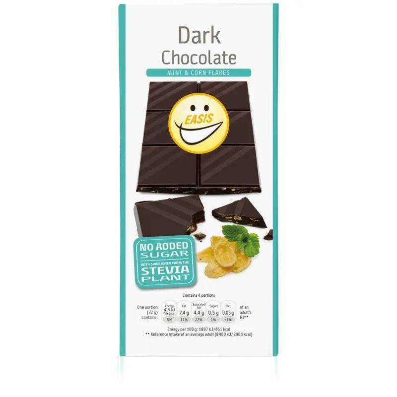 Mörkchoklad & Fras och Mint 85g EASIS - Butikkom