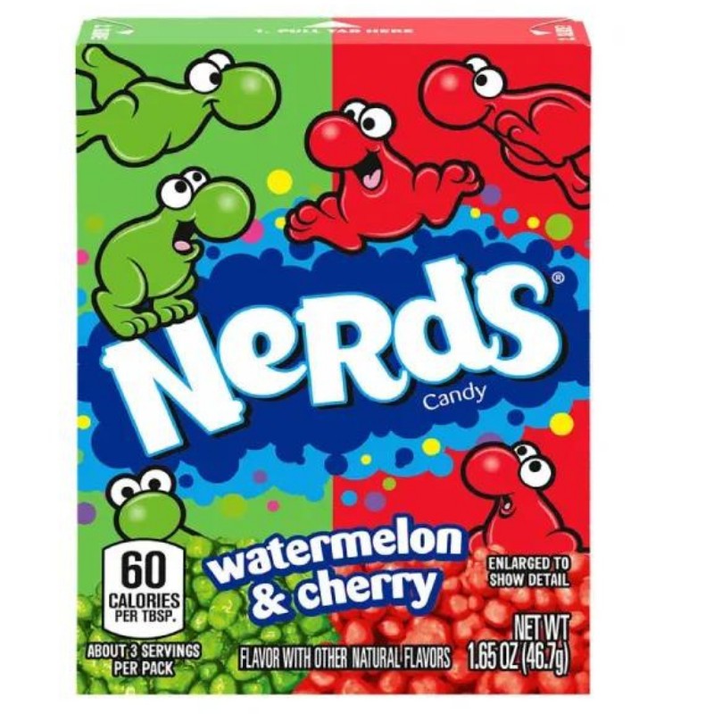 Nerds Watermelon & Cherry 46g Nerds - Butikkom