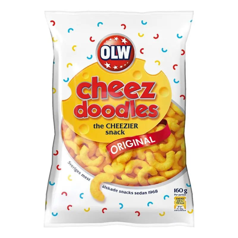 OLW Cheez Doodles 160g OLW - Butikkom