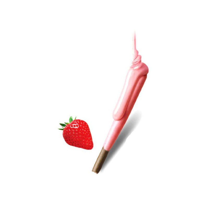 Pocky Straberry Luxury 110g Pocky - Butikkom