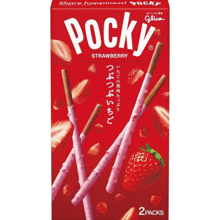 Pocky Strawberry 2Pack 55g Pocky - Butikkom