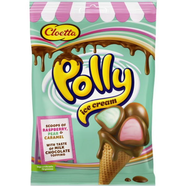Polly Ice Cream 150g Cloetta - Butikkom