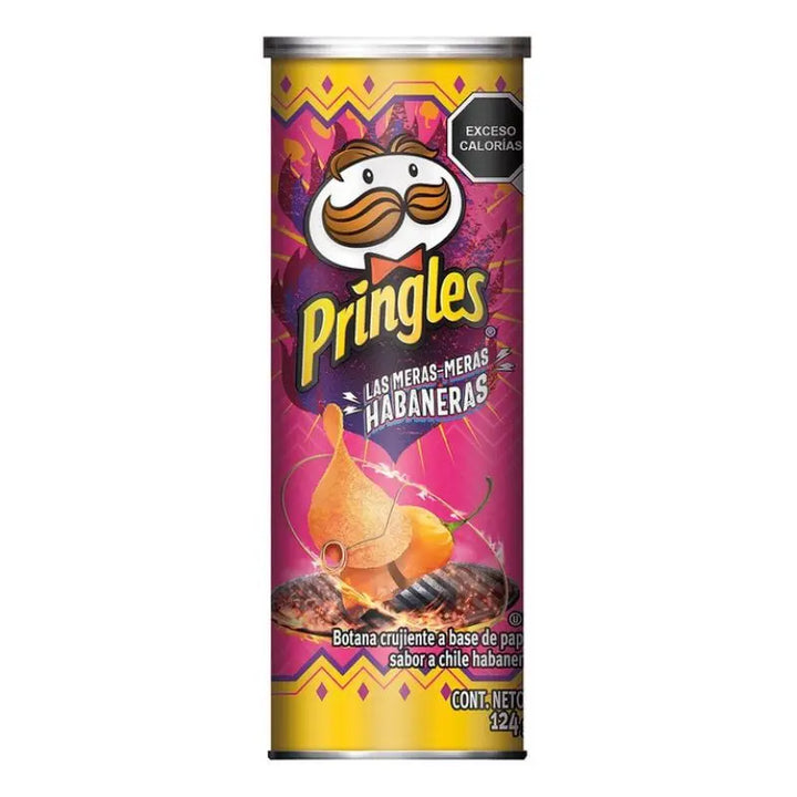 Pringles Las Meras-Meras Habaneras 124g Pringles - Butikkom