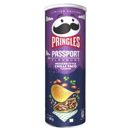 Pringles Mexican Style Chilli Taco 185g Pringles - Butikkom