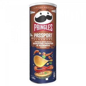 Pringles Roasted Pepper & Hummus 185g