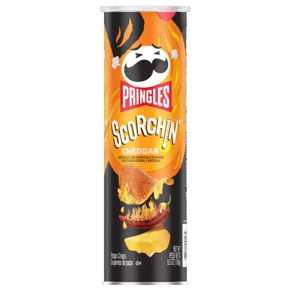Pringles Scorchin' Cheddar 156g Pringles - Butikkom