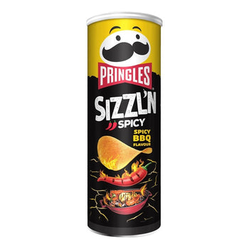 Pringles Sizzl'n Spicy BBQ 180g Pringles - Butikkom