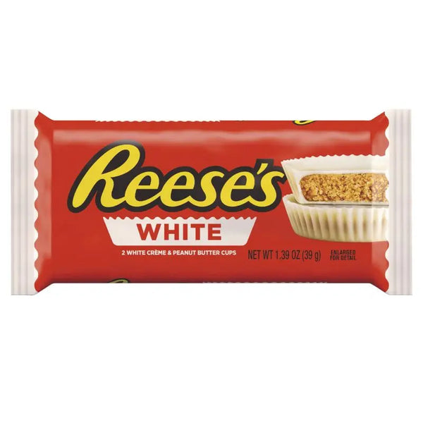 Reeses White Chocolate Peanut Butter Cups 39g Reeses - Butikkom