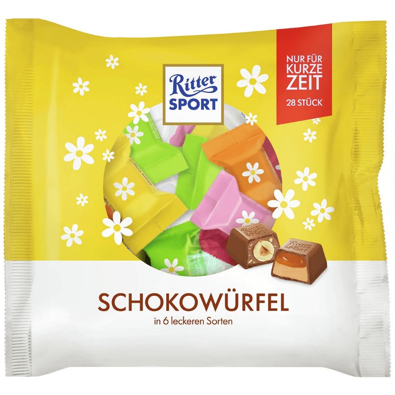 Ritter Sport Chokladkuber 222g Ritter Sport - Butikkom