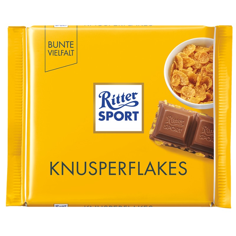Ritter Sport Cornflakes 100g Ritter Sport - Butikkom