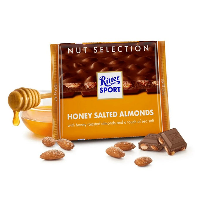 Ritter Sport Honey Salt Almonds 100g Ritter Sport - Butikkom