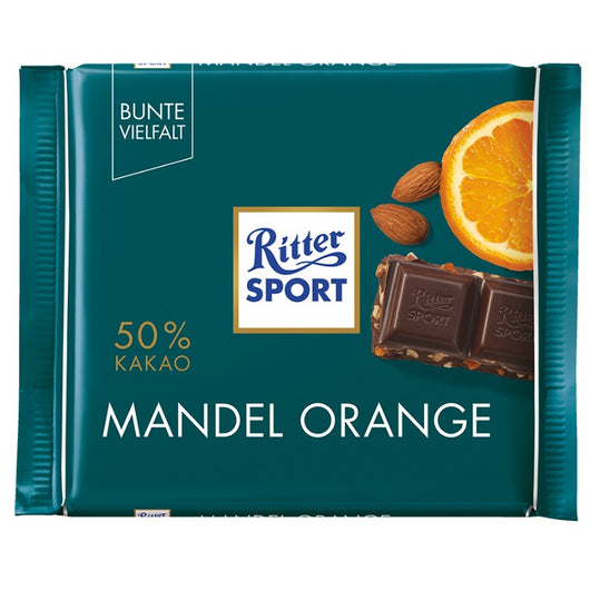 Ritter Sport Mandel Orange 100g Ritter Sport - Butikkom