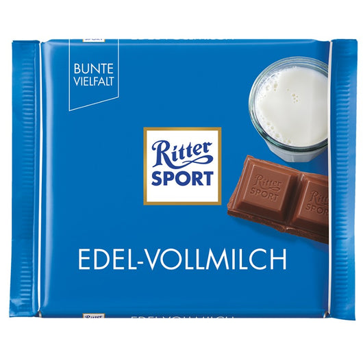Ritter Sport Milk Chocolate 100g Ritter Sport - Butikkom