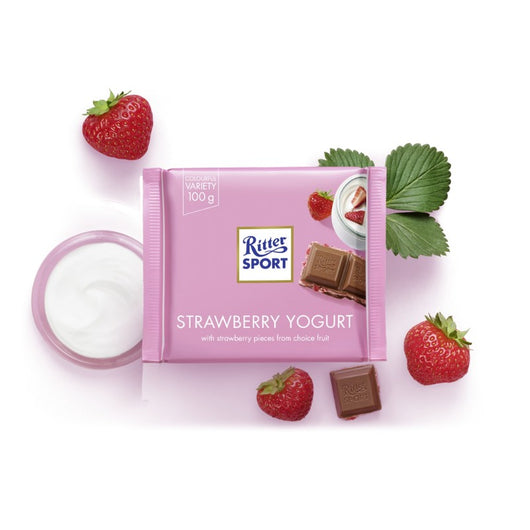 Ritter Sport Strawberry Yogurt 100g Ritter Sport - Butikkom