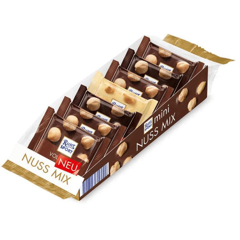 Ritter Sport mini Nuss Mix 7st, 116g Ritter Sport - Butikkom