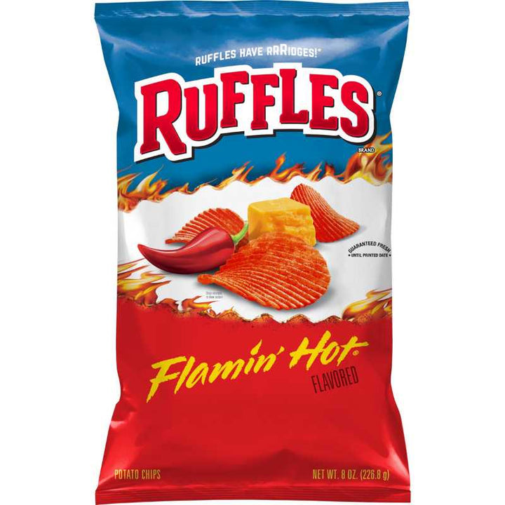 Ruffles Flamin' Hot 184g Ruffles - Butikkom