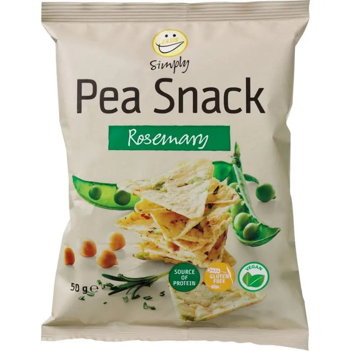 Simply Pea Snack Rosemary 50g EASIS - Butikkom